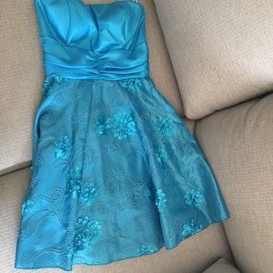 Blue dress size s